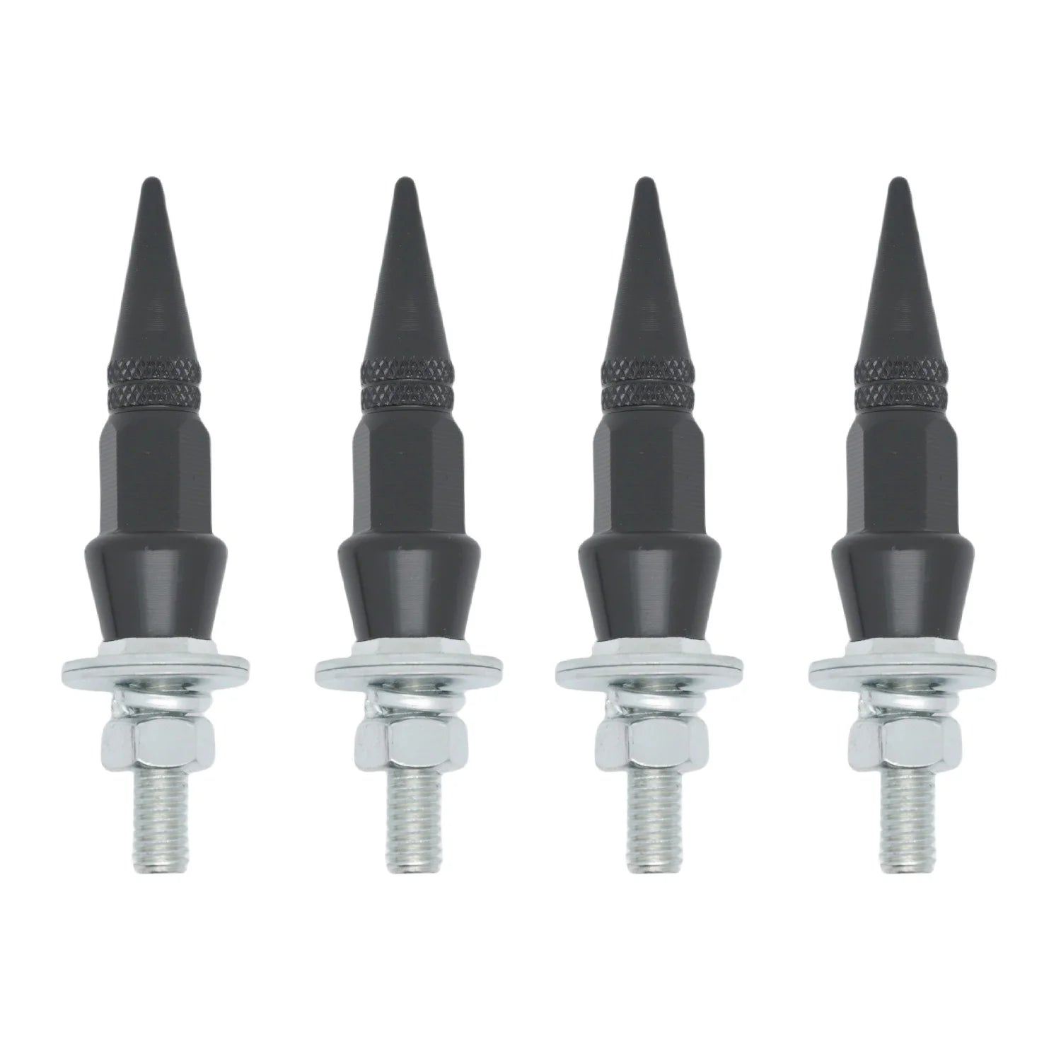 Car license plate universal, motorcycle universal, frame screw modified M6 for license plate holder screw aperture pointed hat Oasis Select 4pcs 1