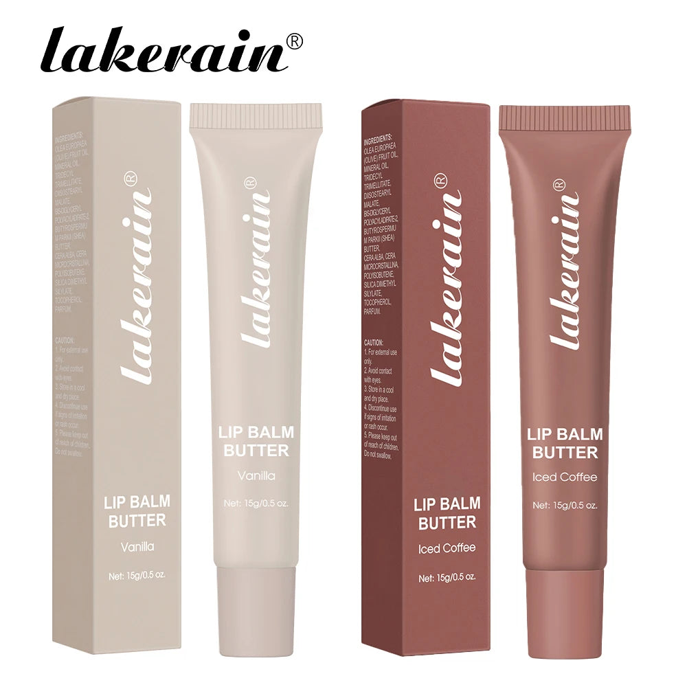 Butter Lip Balm Long Lasting Nourishes Moisturizes Soothes Lips Jelly Lip Gloss Oil Beautifying Smoothing Lip Care Balm Makeup Oasis Select Vanilla Iced Coffee