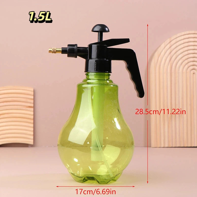 1.5L Manual Hand Pressure Sprayer Efficient Garden Tool with Air Pump for Water Disinfection Oasis Select Green