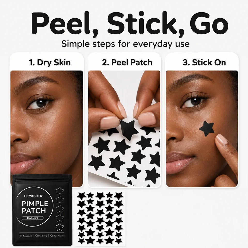 400/800pcs/box star shaped - containing tea tree oil acne patch, alcohol free, non irritating absorption of acne secretions Oasis Select