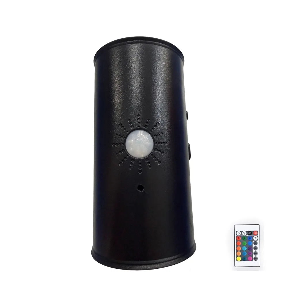 16-Color RGB Motion Sensor Wall Lamp | Rechargeable Night Light