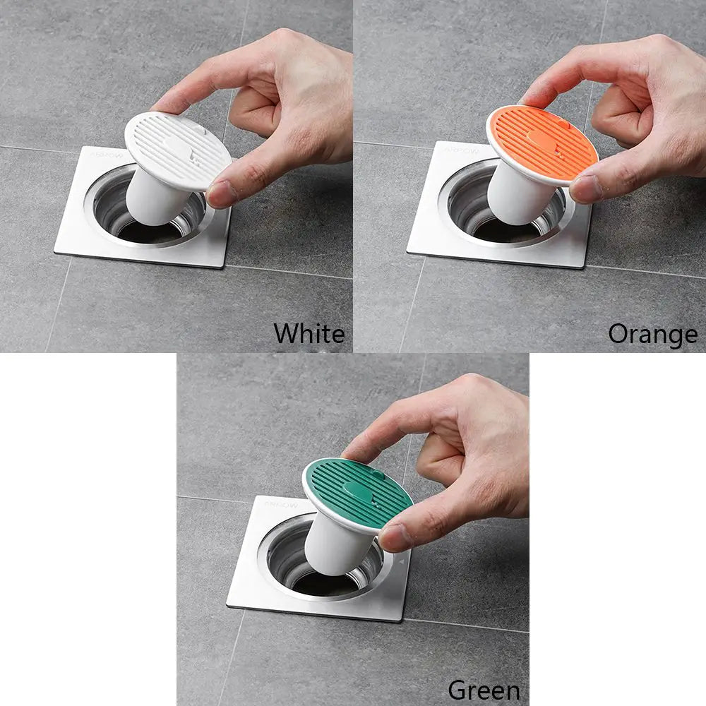 Whale Magnetic Shower Drain Stopper & Odor-Block Hair Trap