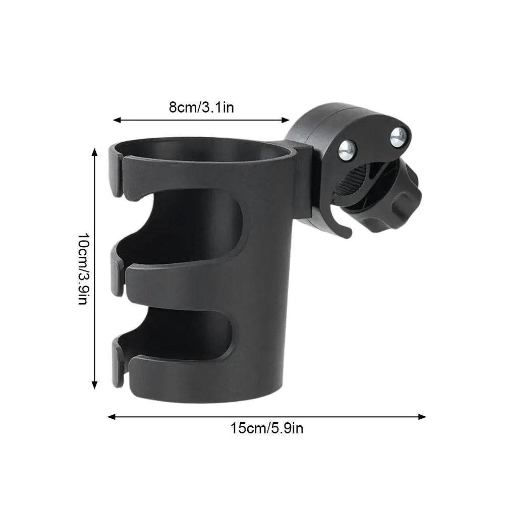 Universal 360° Cup Holder for Stroller, Bike & Wheelchair