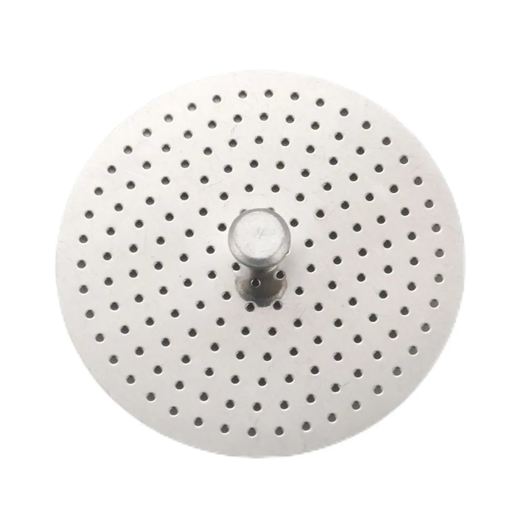 2/3/4/6/9Cups Coffee Filter Plate Stainless Steel Moka Pressed Powder Decrement For EspressoFor Home Office Coffee Bar Oasis Select 9 cups