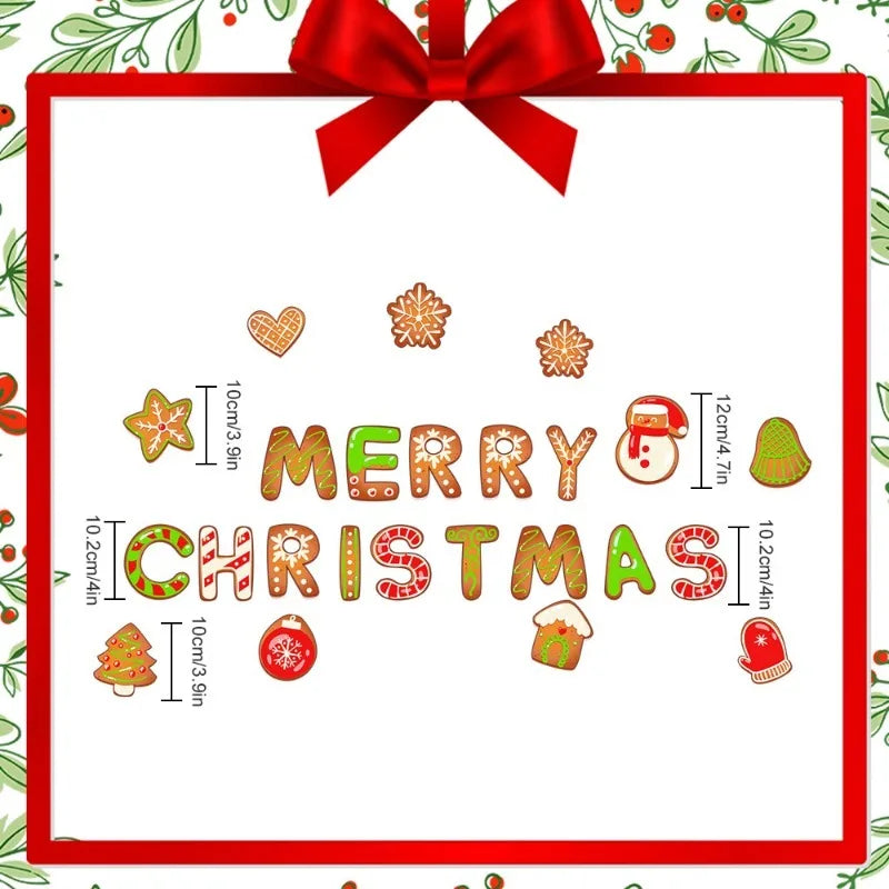 Christmas Magnetic Refrigerator Garage Door Car Body Decoration Festive Atmosphere Christmas Home Decoration Oasis Select CT129