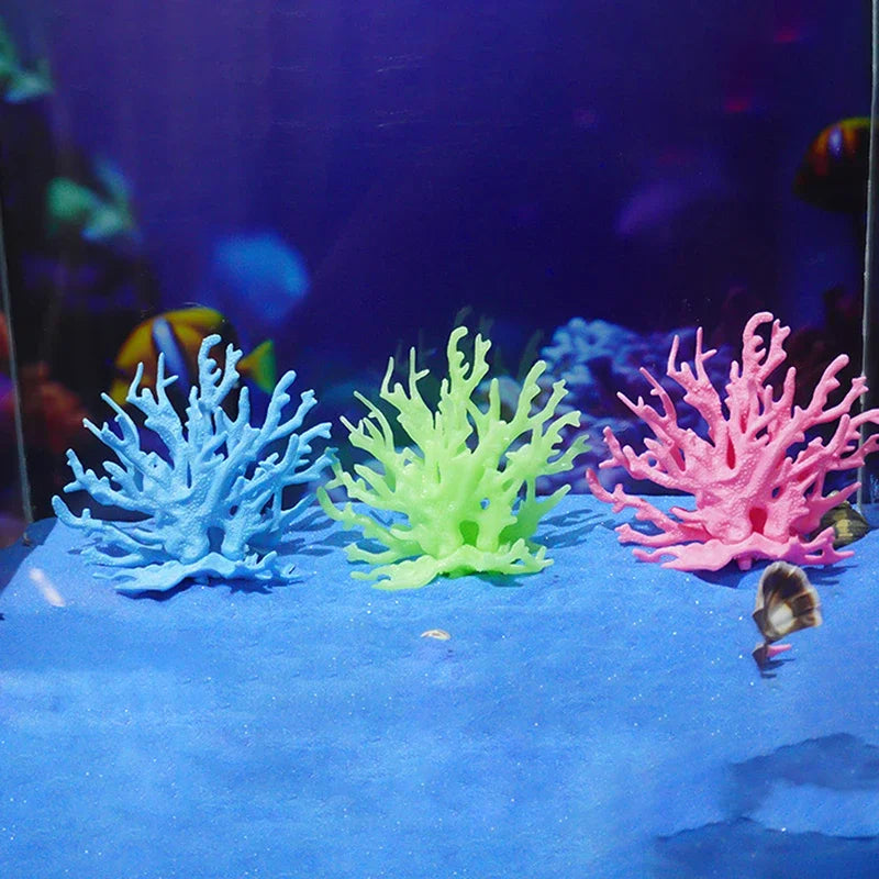 Coralline Artificial Fish Tank Decorations Aquarium Artificial PVC Plants Coral Ornaments Aquarium Landscape Aquarium Oasis Select