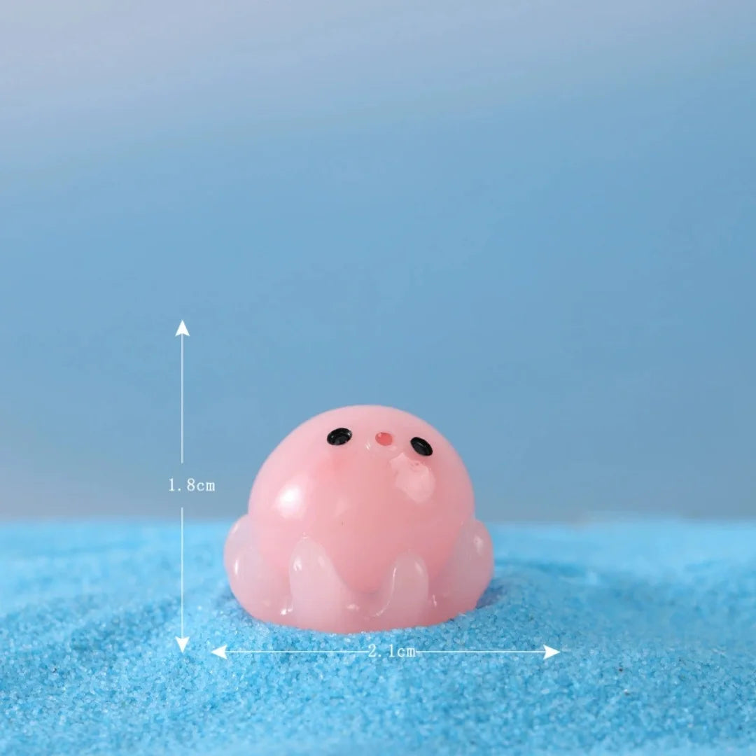 Mini Ocean Resin Animals Tiny Sea Figurines Marine Miniature Aquarium