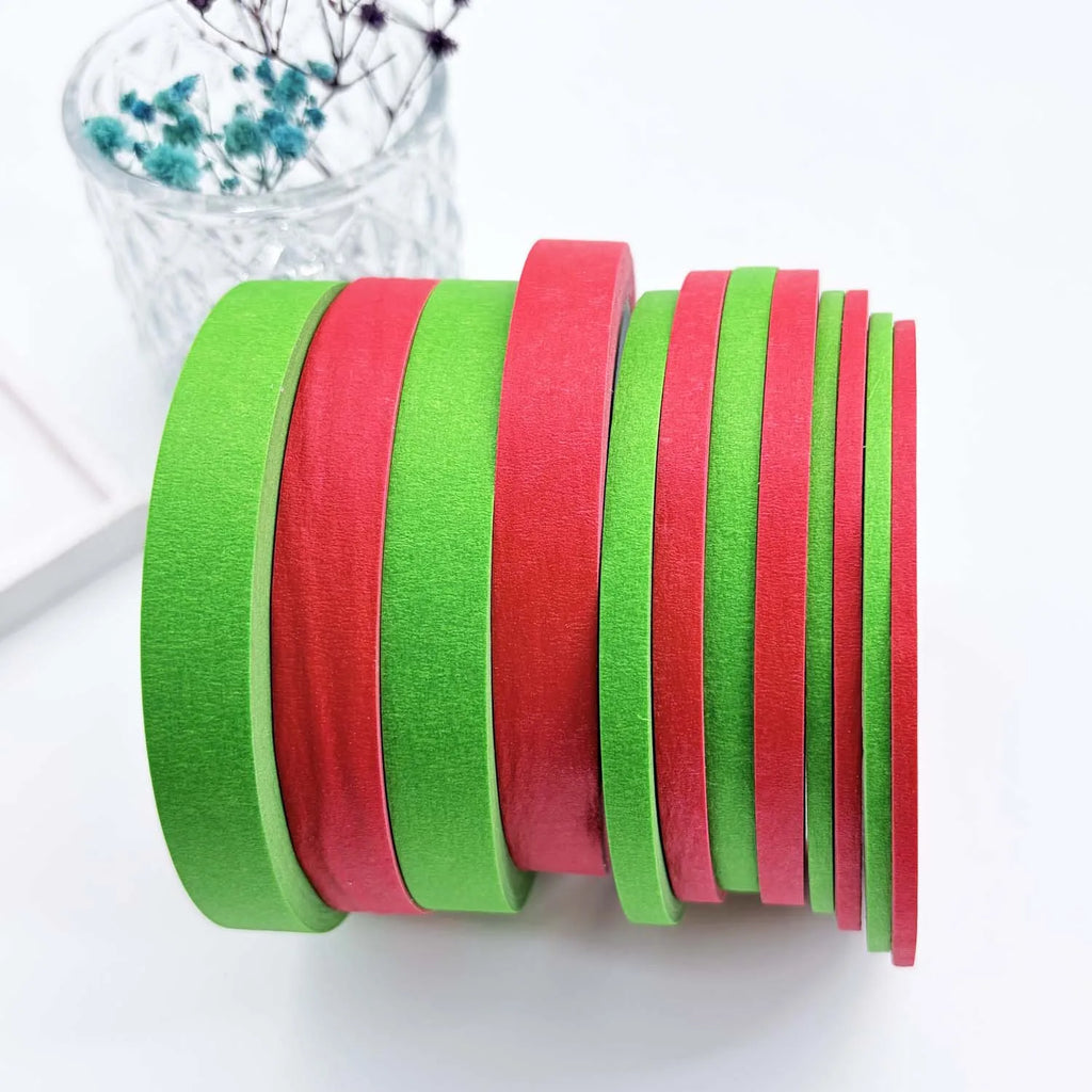 3 Pack Green Painters Tape - Masking Tape 3 size Wide, Smart Adhesion, Indoor & Outdoor - Paint Tape for DIY, Labeling, Art, Car Oasis Select