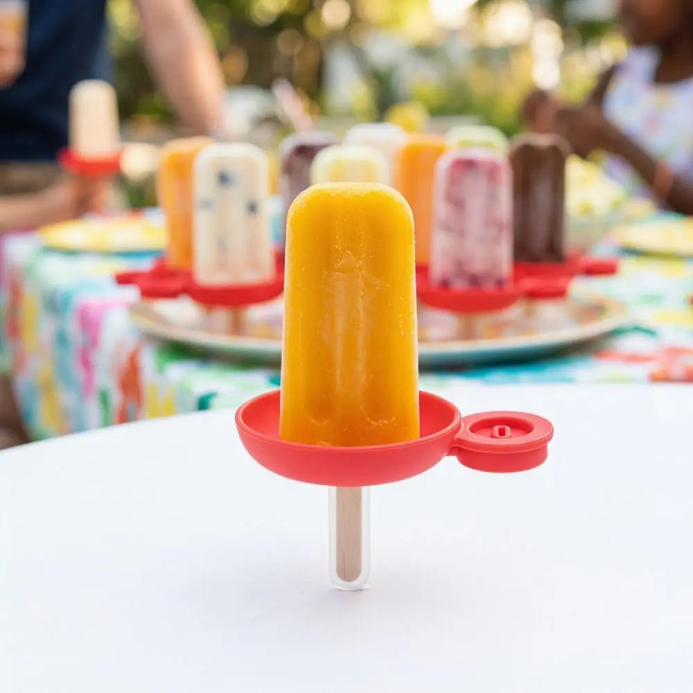 Portable Silicone Anti-Drip Ice Cream Holder Anti-Flow Mess Free Ice Cream Protector Drip Proof Ice Cream Tray Ice Lolly Oasis Select