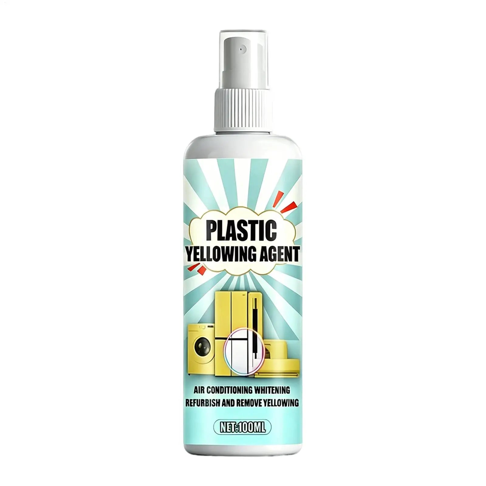 100ml Plastic Remove Yellowing Cleaning Agent Air Conditioning Washing Machine Renovation Anti Oxidation Appliances Remove Oasis Select