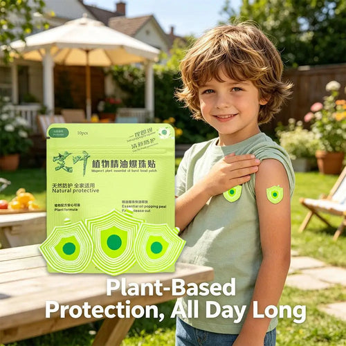 10-Pack DEET-Free Mosquito Repellent Patches | Natural Essential Oil Mosquito Repellent Patches Oasis Select