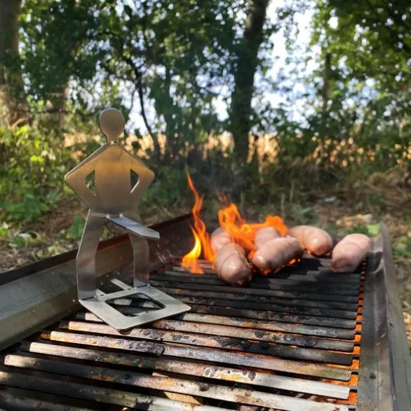 Stainless Steel BBQ Sausage Holder. Stainless Steel BBQ Sausage Holder Bbq Accessories Oasis Select A