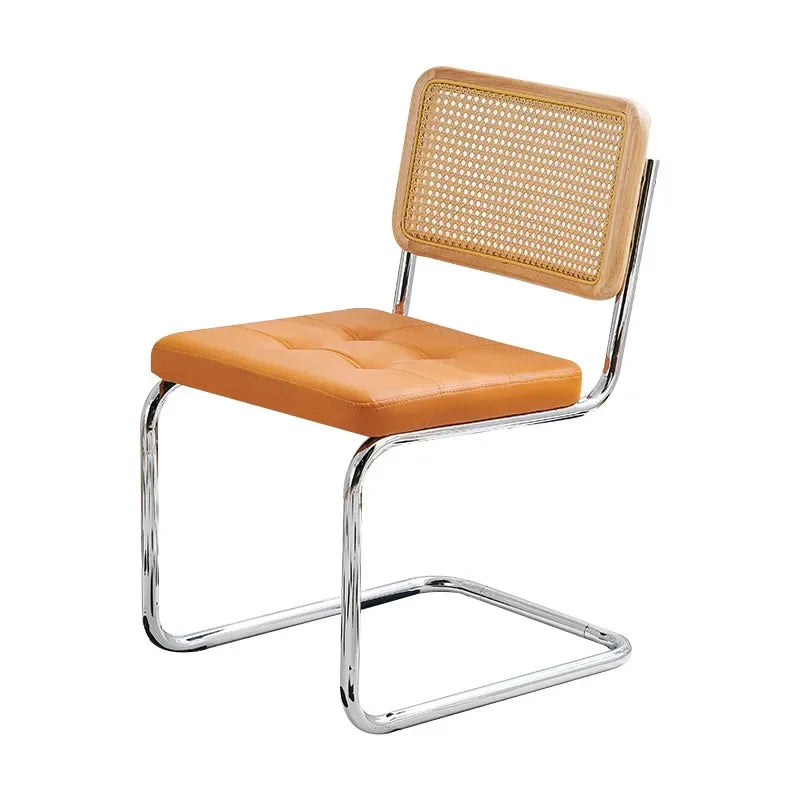 Multi-functional Nordic woven rattan chair, household dining table, chair, dining chair, study, living room, back chair Durable Oasis Select