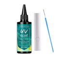 UV Glue Kit with UV Lamp & Fine Detail Brush – Crystal Clear Fast Cure Adhesive for Jewelry, Glass, Resin & DIY Repairs Oasis Select XP8046-1PCS