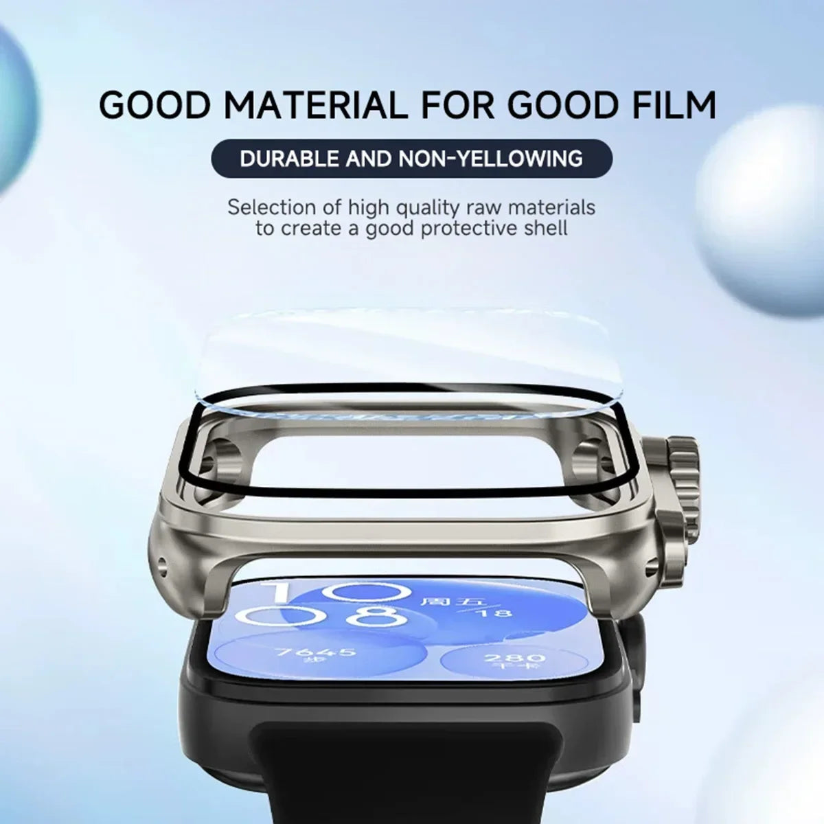 Huawei Watch Fit 4 / Fit 4 Pro Case & Screen Protector Cover Smartwatch Case Cover Oasis Select