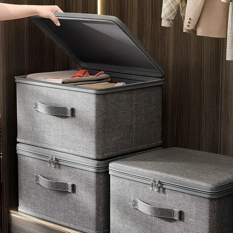 Multifunctional Box with , Large Capacity Quilt Storage Box Bra Storage Box Underwear Organizer Oasis Select