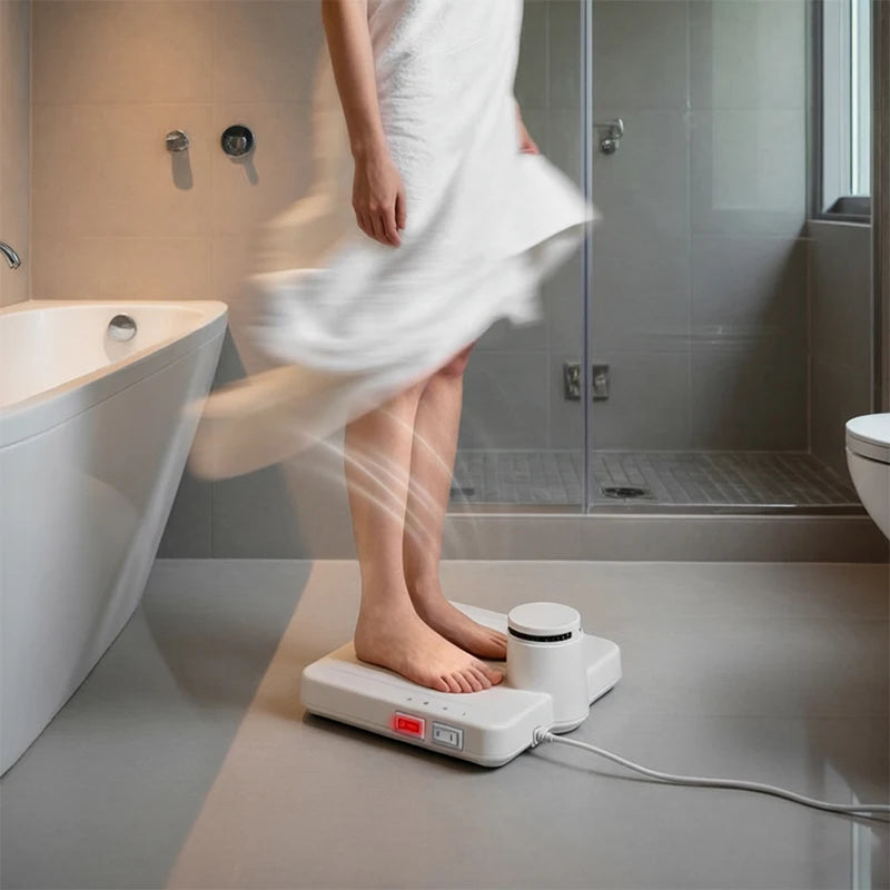 LZHZXY 800W Bathroom Body Dryer – Warm Air, 70-80°C Drying