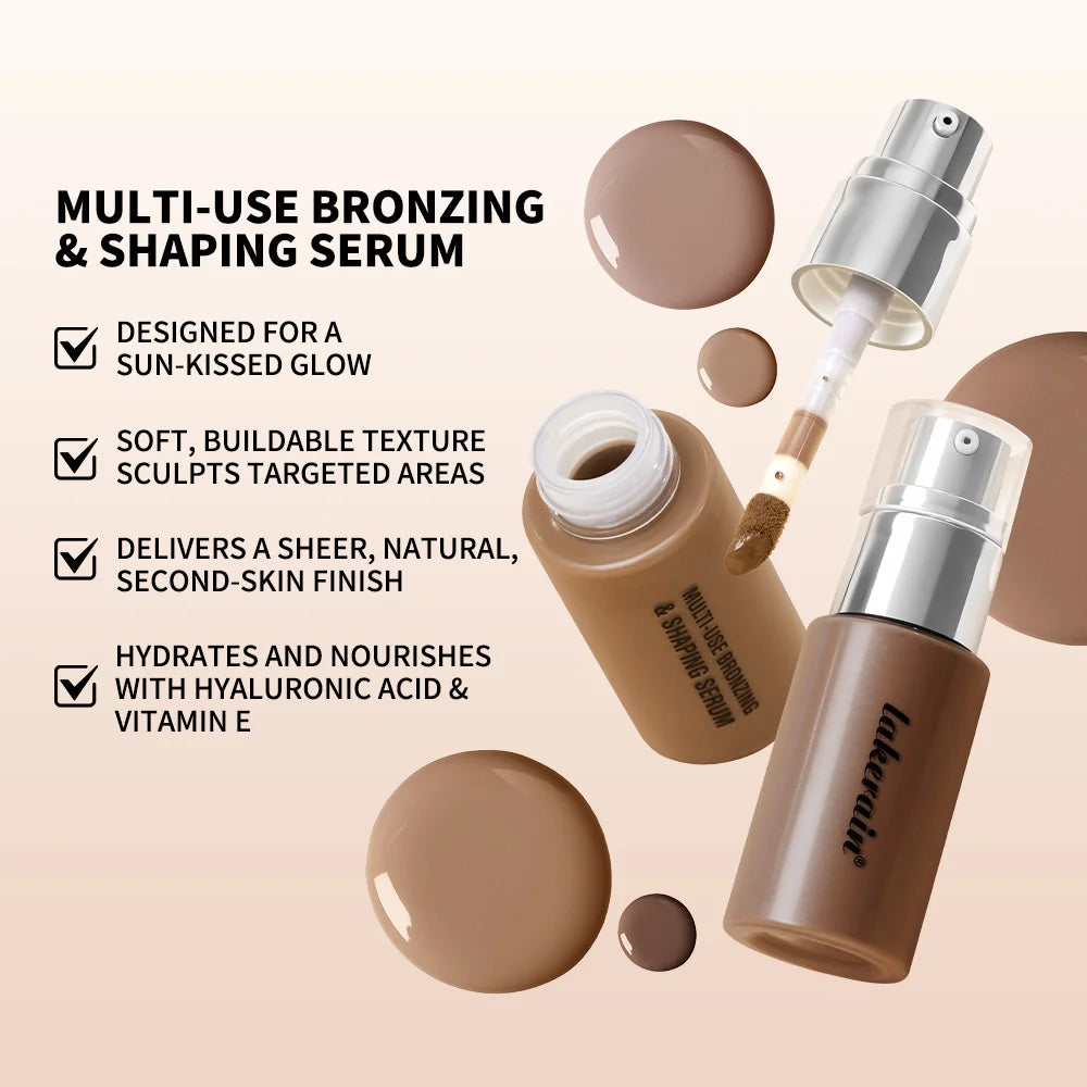 Lakerain Bronzing Foundation Serum | Contour & Brighten Skin