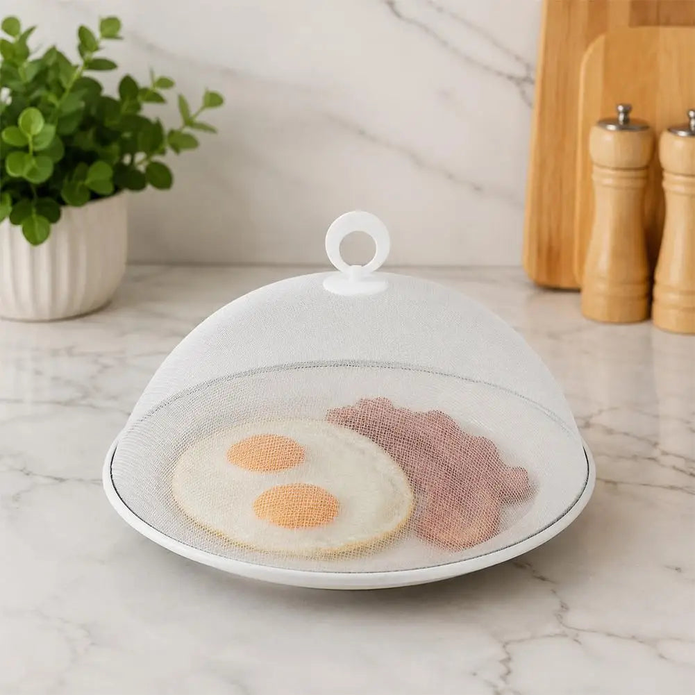 Kitchen Food Mesh Cover - Anti-fly Mosquito Umbrella Tent, Breathable Vegetable Fruit Food Protector Dish Cover for Picnic Table Oasis Select