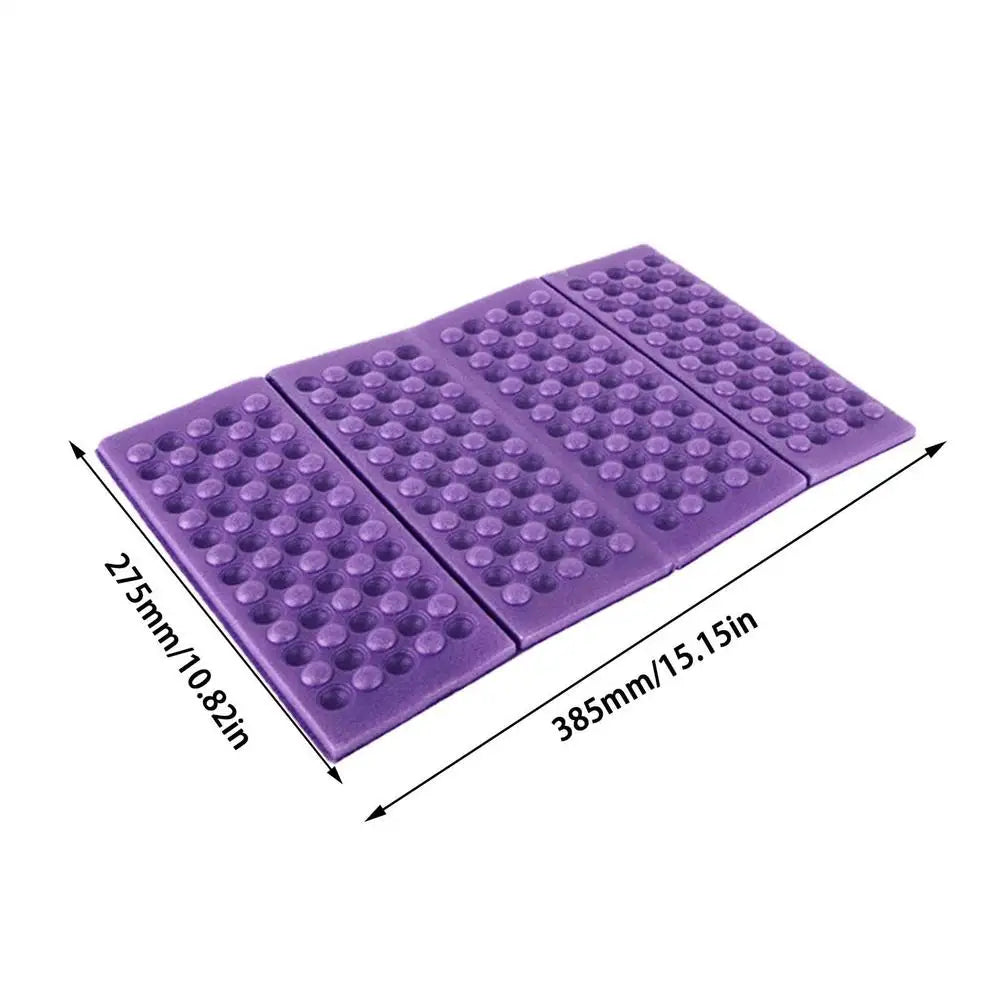 Outdoor Sitting Mat Portable Garden Sitting Pad Sitting Pad Foam Camping Mat Seat Folding Mat for Sandy Beach Mountains Picnic Oasis Select Purple