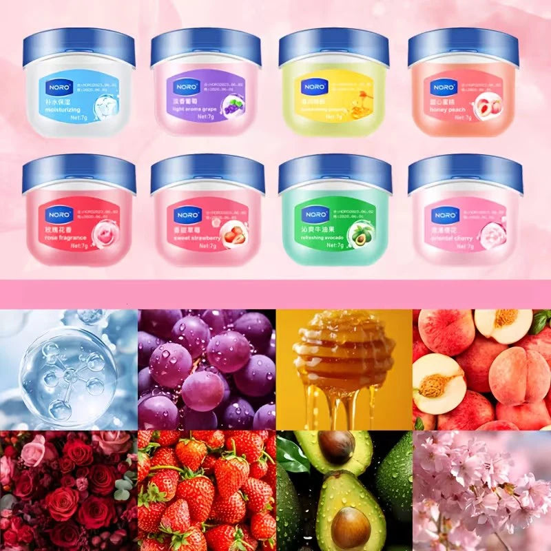 6-Pack Fruity Moisturizing Lip Mask – Alcohol-Free, All Skin Types Lip Mask Set Oasis Select