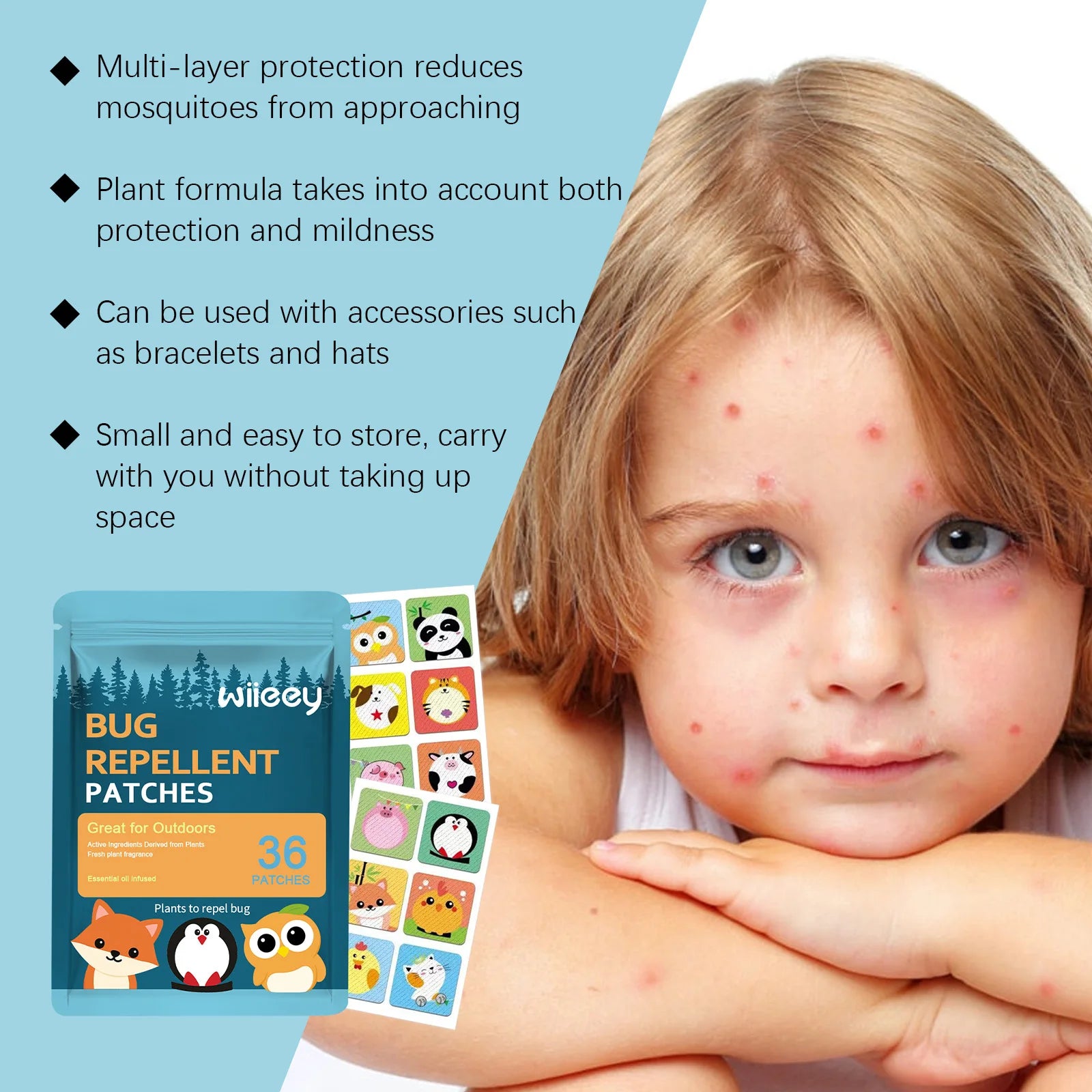Gentle Herbal Waterproof Body Care Patch – Portable Skin Patch Skin Care Patch Oasis Select