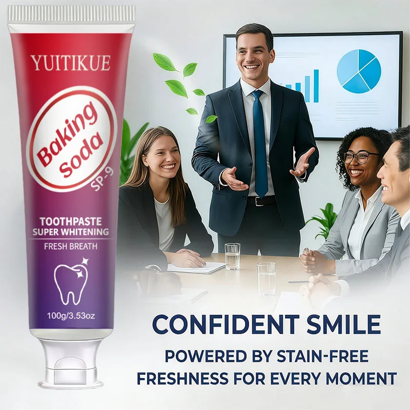 Baking Soda Toothpaste – Whitening, Deep Clean & Fresh Breath