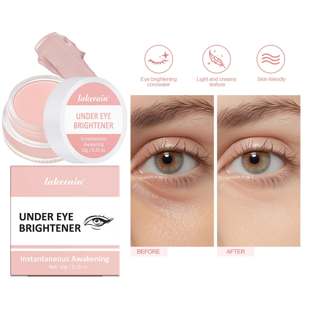 Lakerain Eye Brightening Concealer Cream – Full Coverage