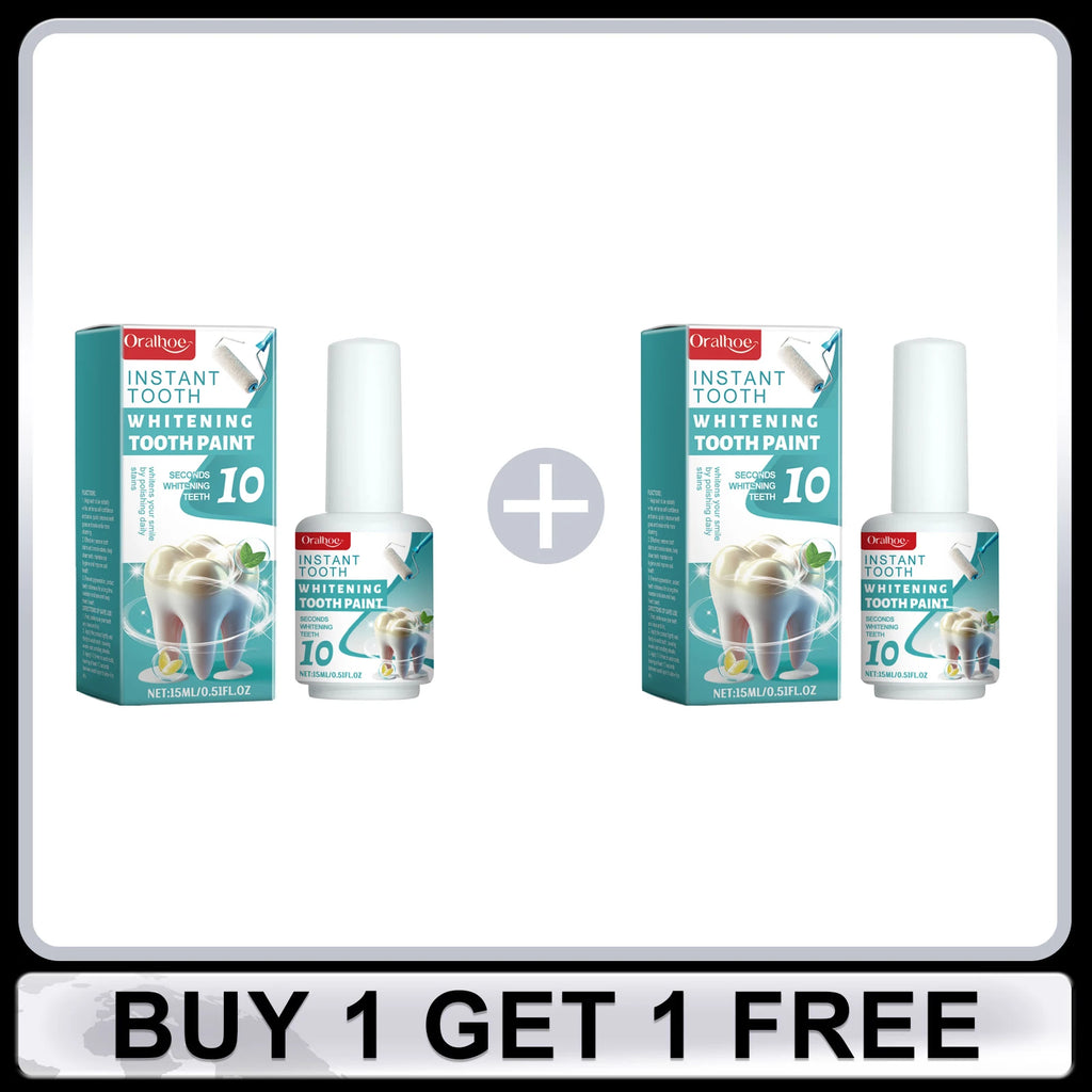 Whitening Tooth Paint Clean Teeth Reduce Pigmentation Improve Dullness Brightening Dental Remove Tooth Stains Oral Care Oasis Select Buy 1 Get 1 Free