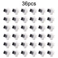 36Pcs Keyboard Switch Keyboard Clicker Key 3 Pin Tactile Switch For MX FOR Outemu RGB FOR Redragon FOR E-Yooso Replacement Oasis Select Black
