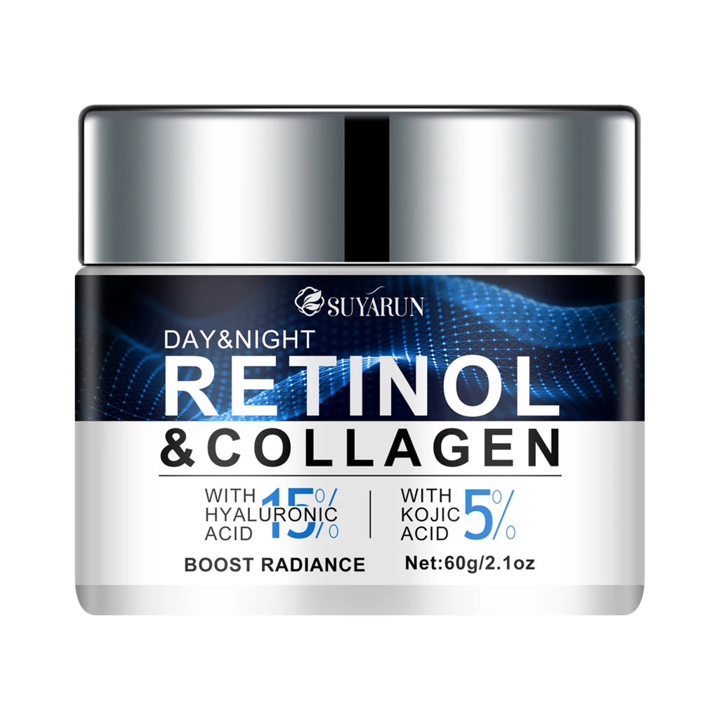 15% hyaluronic acid and 5% kojic acid moisturizer, rich in glycerin and retinol, tender, brighten, firm and improve rough skin Oasis Select 60g