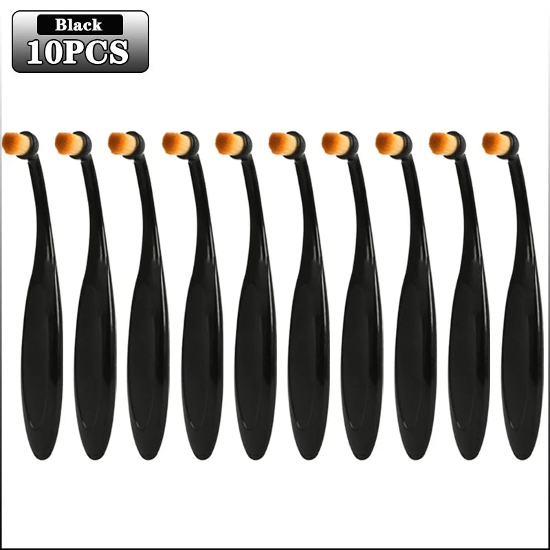 Pet Tear Stain Removal Brush Eye Cleaning Tear Stain Powder Brush Eye Poo Brush Makeup Brush Eye Cleaning Tool for Dog and Cat Oasis Select 10PCS