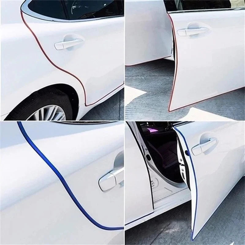 1/2/3pcs Door Anti-Collision Strip Car Door Border Scratching Anti-Collision Hood Protection Strip Door For General Purpose Oasis Select