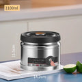Vacuum Sealed Jug Coffee Beans Stainless Steel Airtight Container Kitchen Food Grains Candy Keep Fresh Storage Jar Oasis Select 1100ML