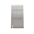 Buttonhole Spacer Expanding Crafting Guide Rule Sewing Gauge Equidistant Measuring Marking Tool for Grommet Button Holes Oasis Select Silver