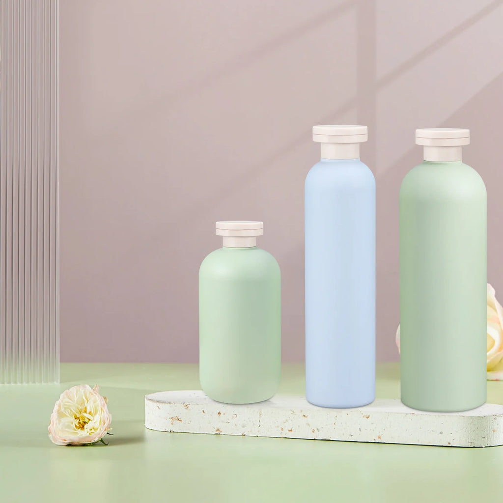 Avocado Green Refillable Pump Bottle – Lotion & Shampoo 200–500ml