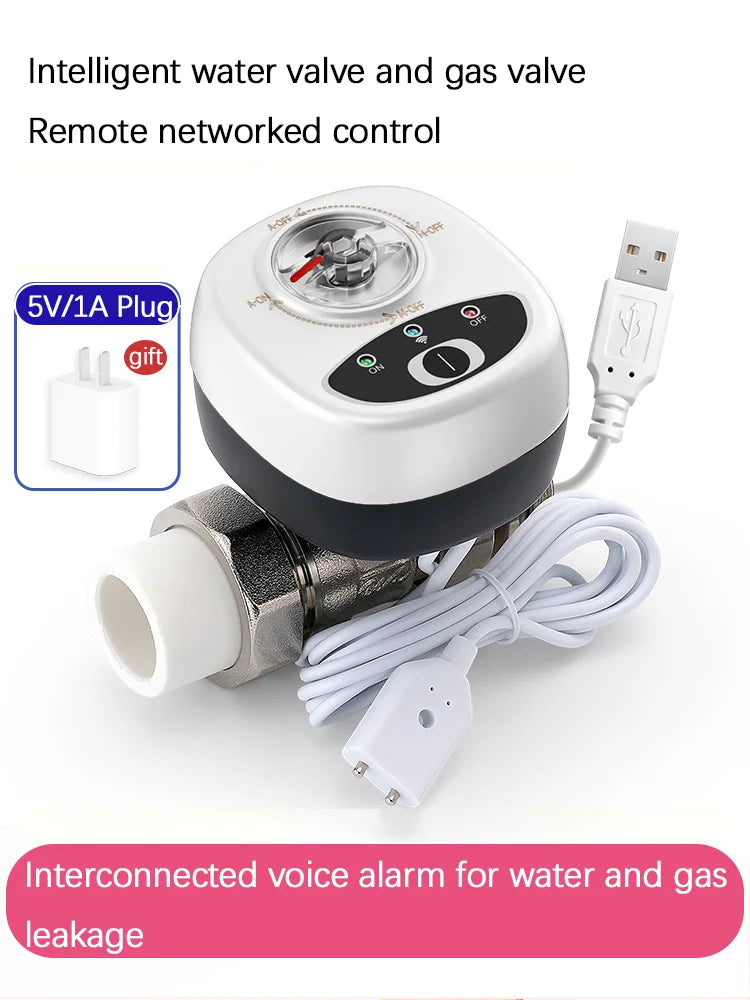 WiFi Smart Ball Valve DN15/DN20/DN25 | Alexa & Google Home Smart WiFi Ball Valve Oasis Select