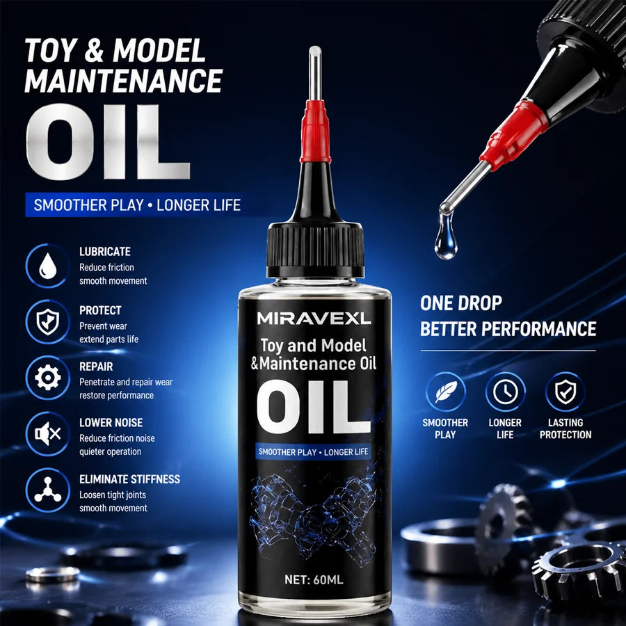 MIRAVEXL Model Maintenance Lubricating Oil Action Figure Joints Care Rust Proof Hobby DIY Lubricant Accessory Oasis Select