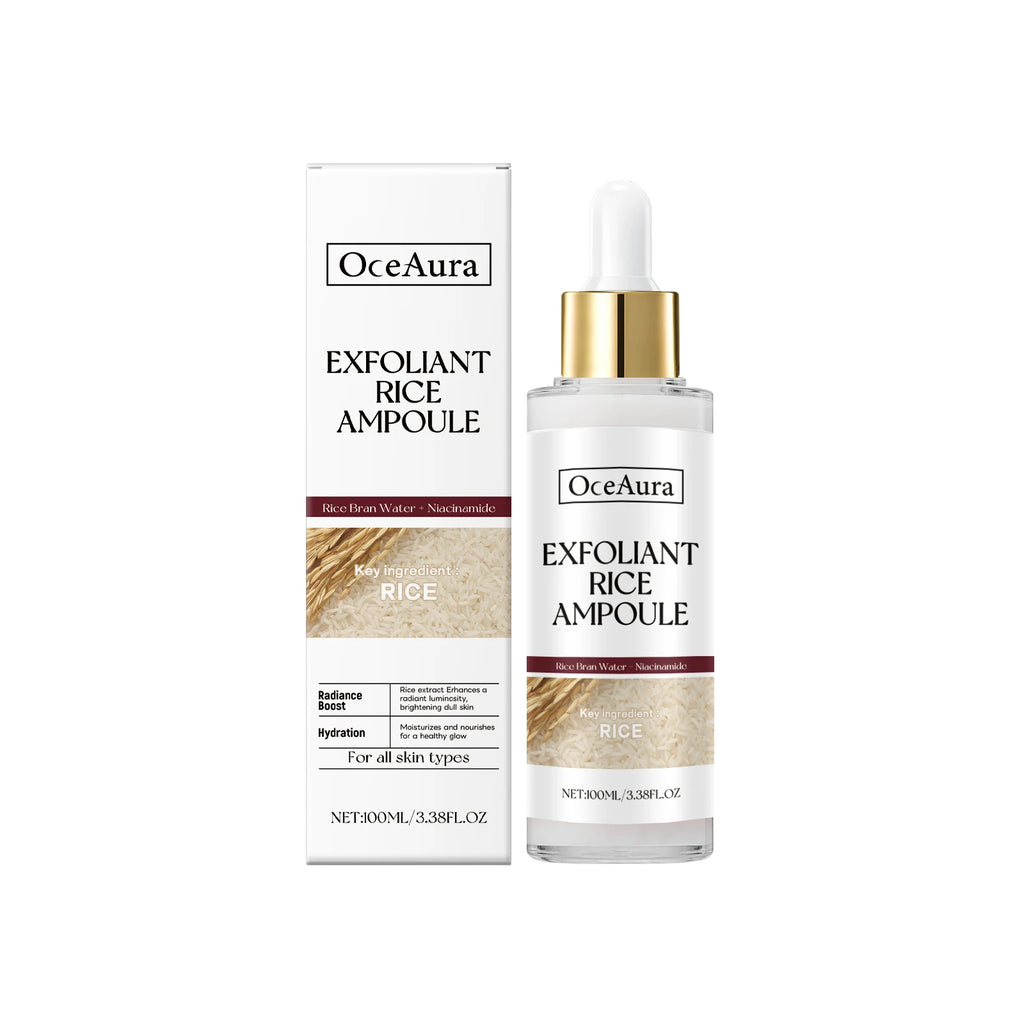 OceAura Rice Exfoliating Essence – Dead Skin & Brightening 100ml Exfoliating Essence Oasis Select 100ml Boxed