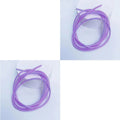 2/1Pcs New 1.6M Mermaid Telephone Data Protection Rope Color Advanced Environmental Protection Material Wrapped Cable Oasis Select PURPLE 2pcs