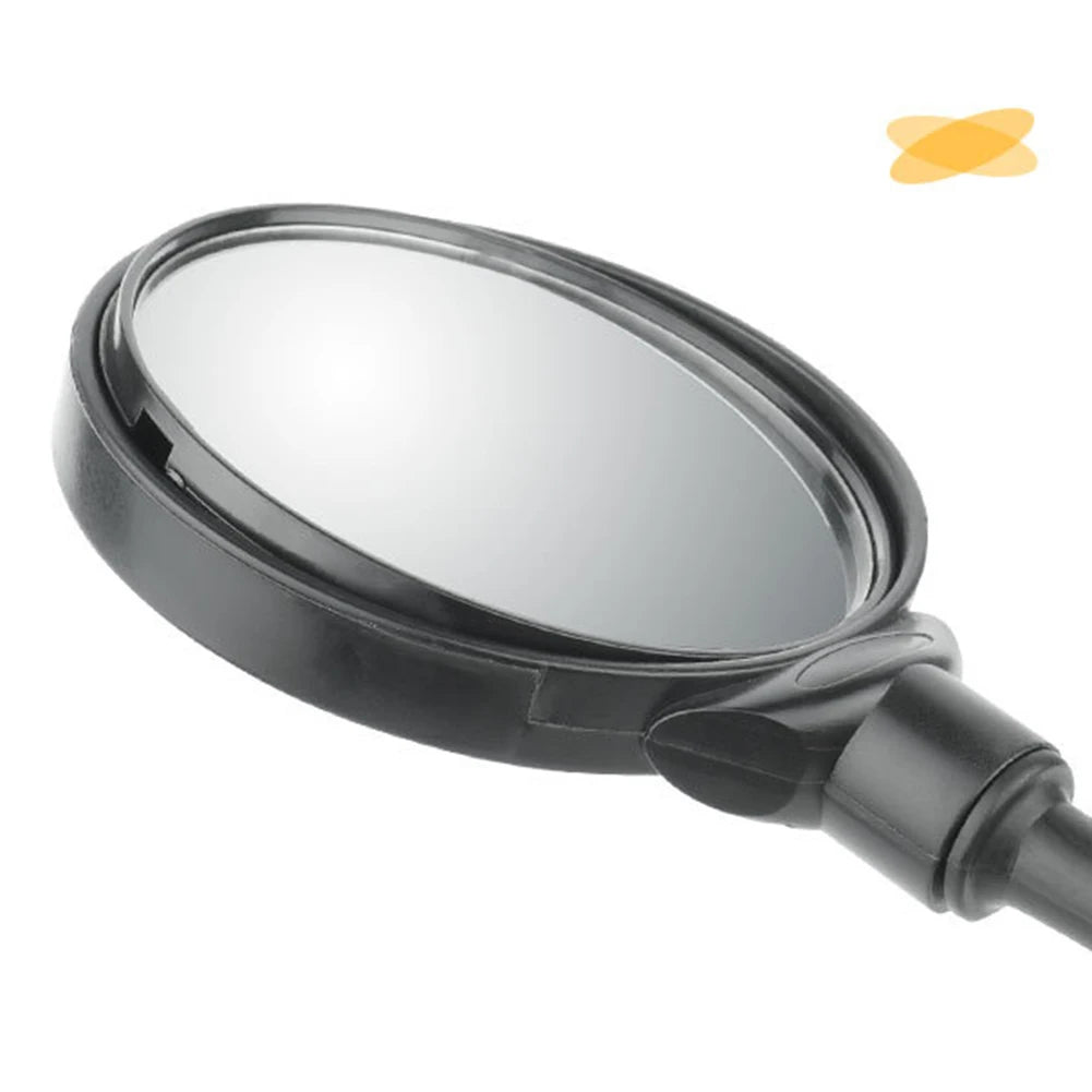 Bicycle Rearview Handlebar Mirror Degrees Riding Rearview Mirror For Mountain Road Bike Motorcycle Adjustable Convex Mirror Oasis Select