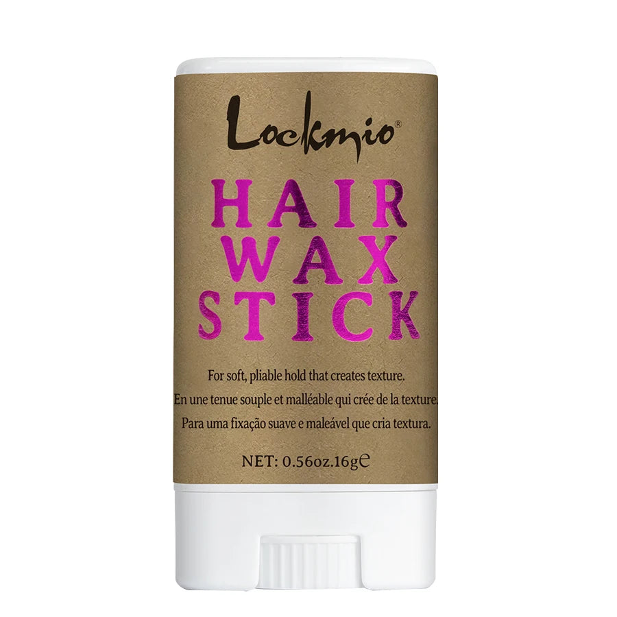 LOCKMIO Women Hair Wax Stick for Wigs Anti-frizz Flyaways Control Styling Wax Long-lasting Smooth Broken Back Hair Pomade Cream Oasis Select 16g Hair Wax Stick