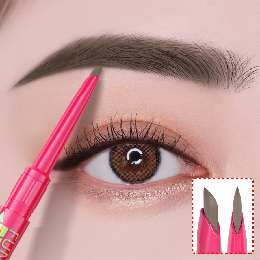 FUNPARK Waterproof Double-Ended Eyebrow Pencil – 5 Colors