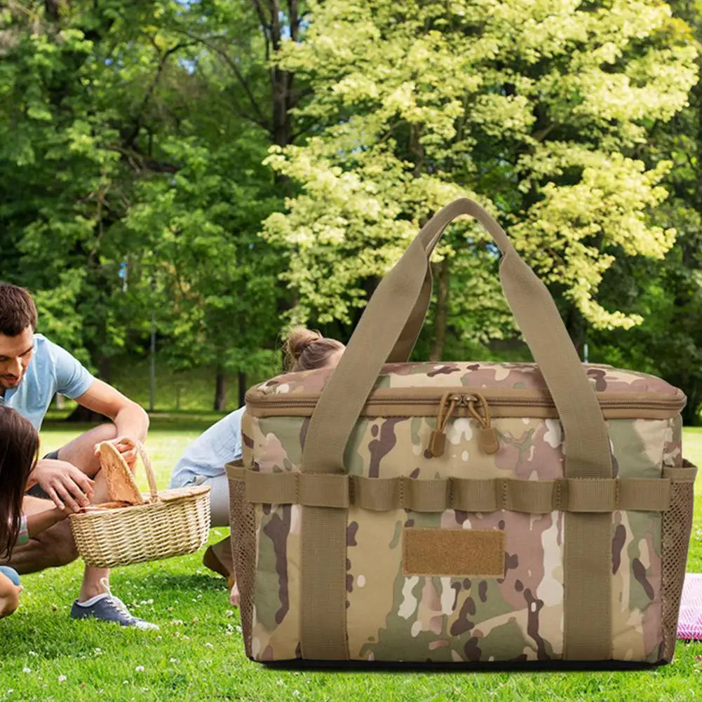 Insulated Cooler Bag with Dividers – Large Leakproof Thermal Tote