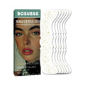 6/3 pieces/set - Gold/Silver Star Flashpoint Facial Tattoo Stickers Easy to Apply Natural Freckle Makeup Decoration Essential Oasis Select 6pcs