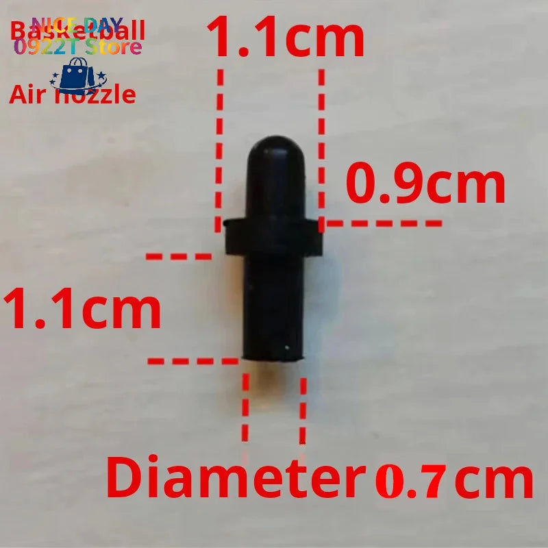 4PCS Basketball Nozzle Ball Nozzle Replacement Air Leak Repair Valve Core Inflatable Basketball Football Volleyball Universal@#X Oasis Select Default Title