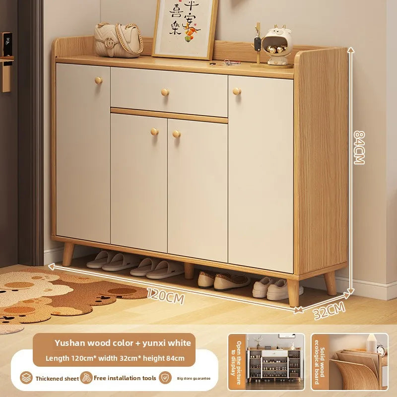 Shoe cabinet, indoor new entry locker at the entrance of the home, integrated storage shoe rack against the wall Oasis Select L-120 32 84cm-A