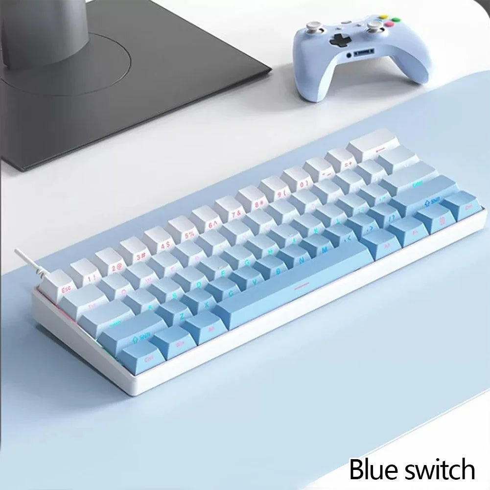 61-Key Hot-Swap Mechanical Keyboard | RGB USB-C Gaming