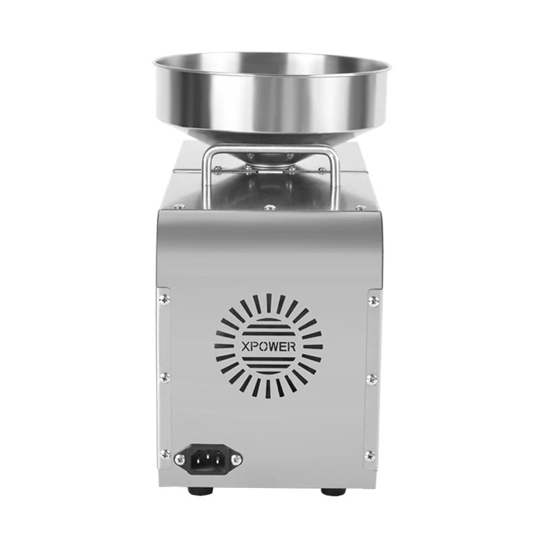 X5S Stainless Steel Home Oil Press – Peanut & Sesame 610W