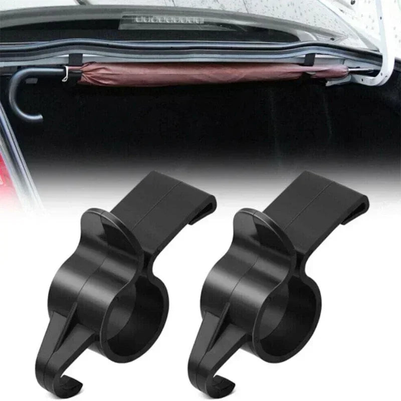 Interior Car Accessories Universal Trunk Hook Umbrella Hanger Plant Towel Hook Multifunctional Fastener Organizer Clip Oasis Select
